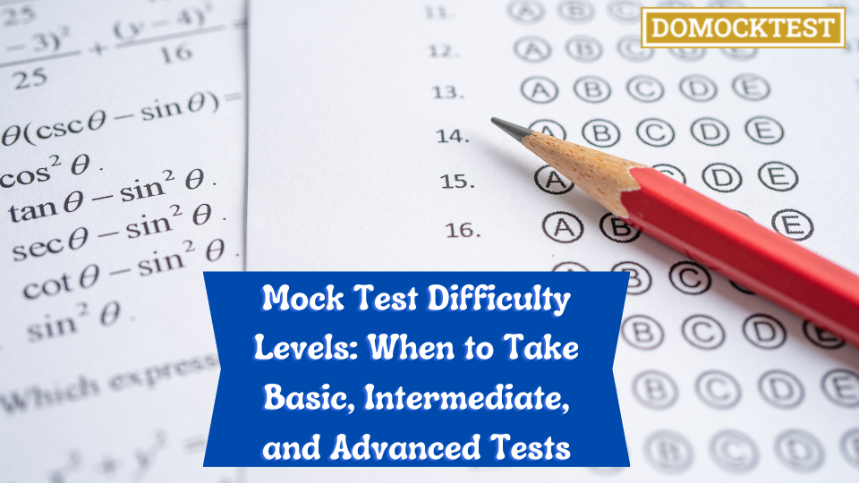 Mock Test Difficulty Levels