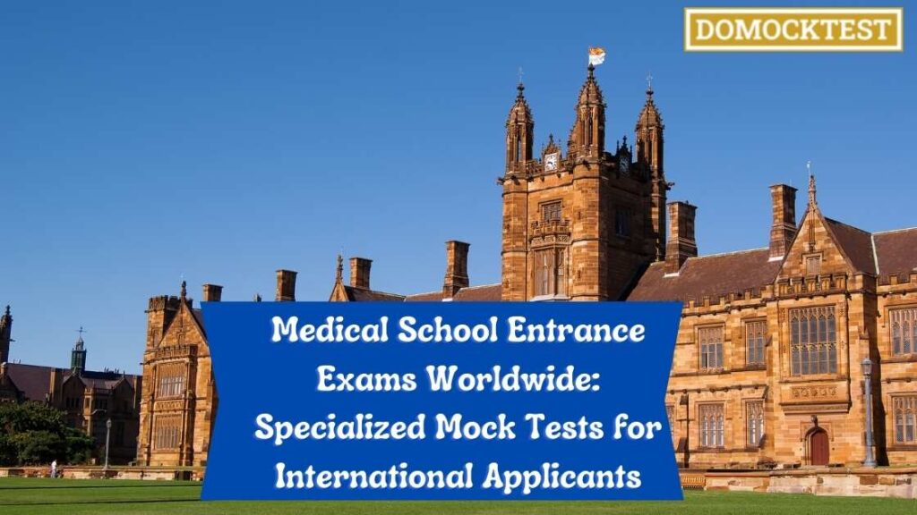 Medical School Entrance Exams Worldwide